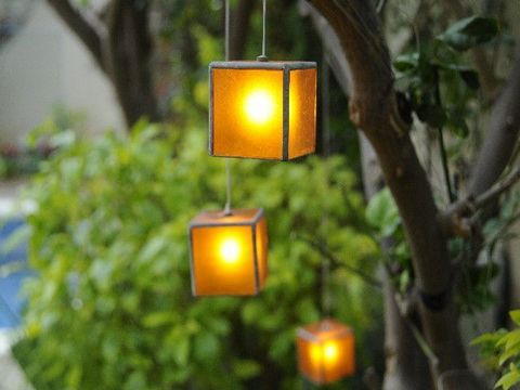 תאורה נעימה בגינה פרטית