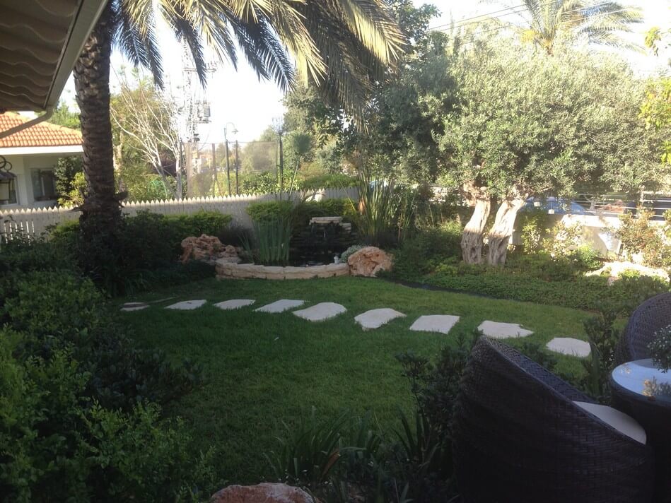 עיצוב הגינה של אורית ודניאל
